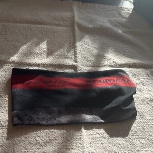 Black and Red Headband